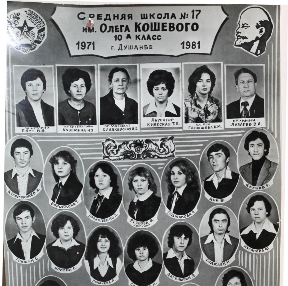 Душанбе школа 67